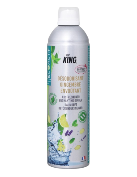 bouteille désodorisant ecocert gingembre envouté