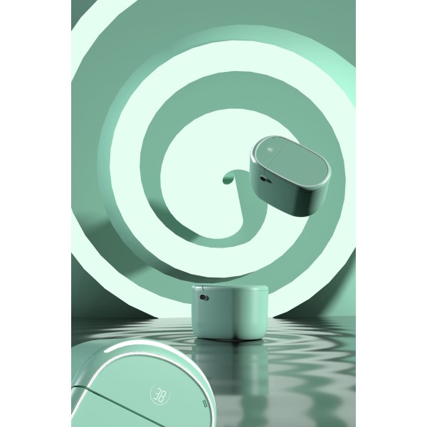 wc japonais aquacube vert