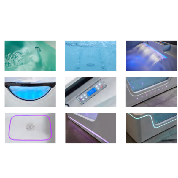 fonctionnalités baignoire balnéo aquarelax