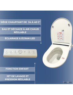 ABATTANT JAPONAIS - AQUAEASY 2