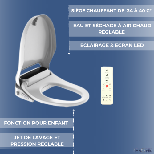 ABATTANT JAPONAIS - AQUASENS