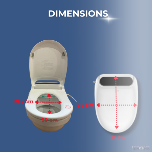 ABATTANT JAPONAIS - AQUASENS