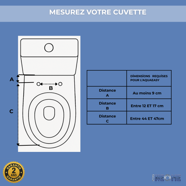 dimensions cuvette abattant japonais aquaeasy