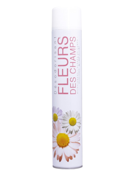 bouteille désodorisant fleurs des champs