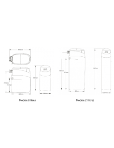ADOUCISSEUR K-NATUR SANS ELECTRICITE 21 LITRES 2