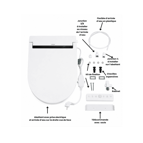 ABATTANT JAPONAIS - AQUAEASY
