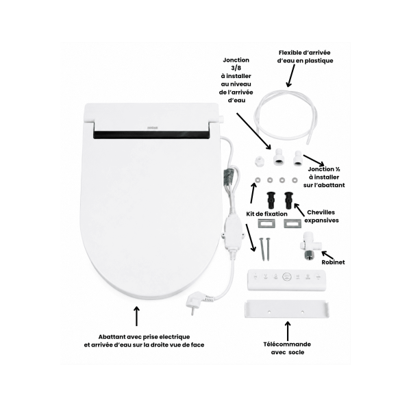 ABATTANT JAPONAIS - AQUAEASY