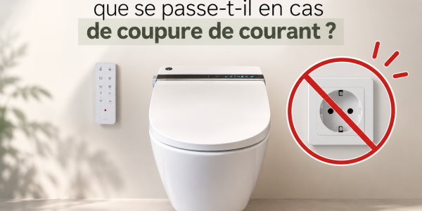 WC japonais : que se passe-t-il en cas de coupure de courant ?